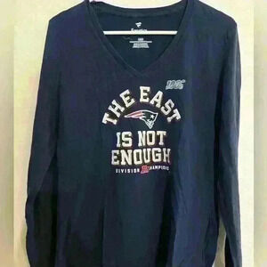 Fanatics “New England Patriots” Long Sleeve Tee
